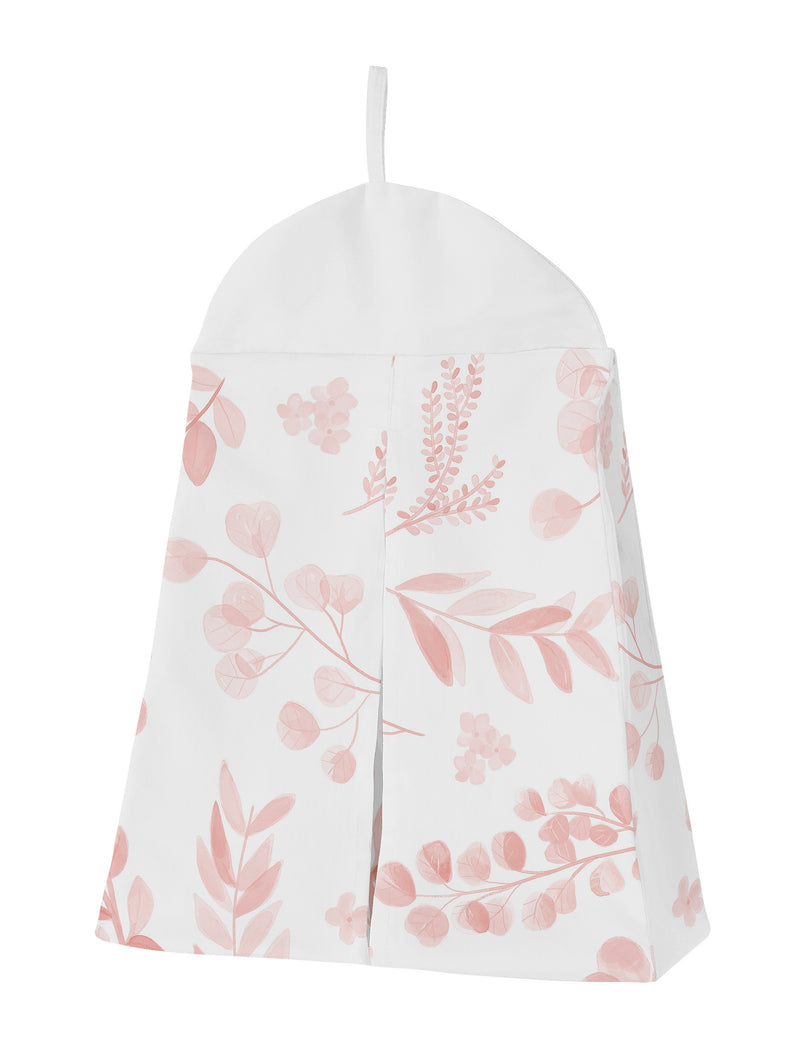 Botanical Blush Pink Collection Sweet Jojo Designs 6 Piece Crib Bedding + BreathableBaby Breathable Mesh Liner