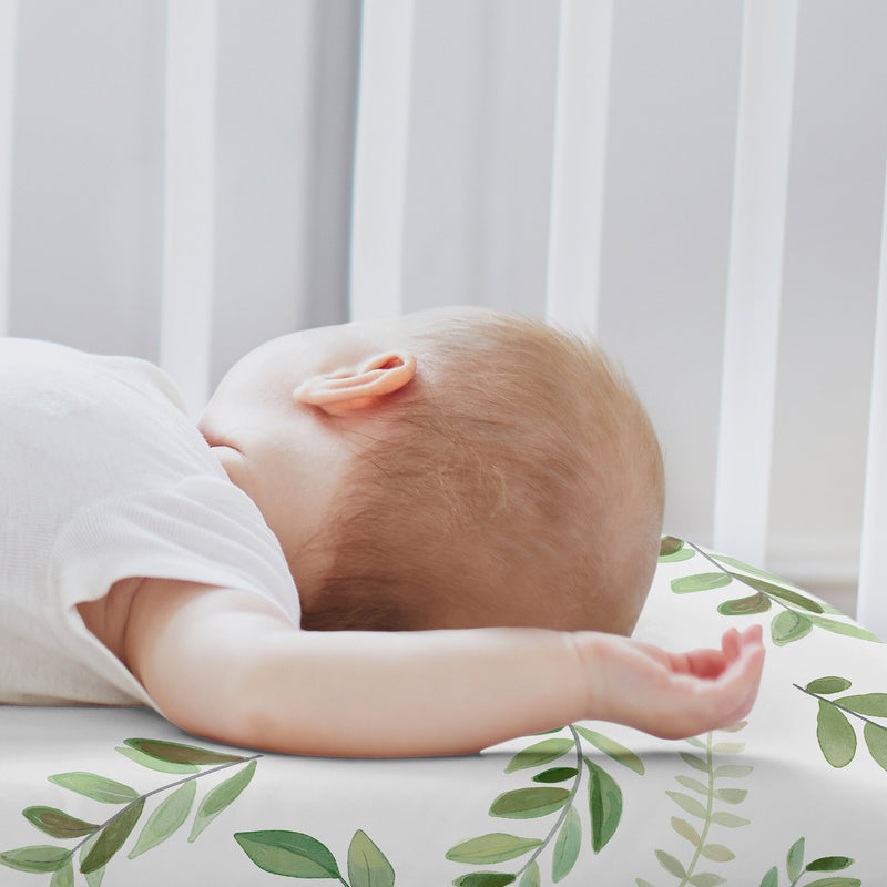 Botanical Collection 2 Pack Baby Bassinet Fitted Sheets