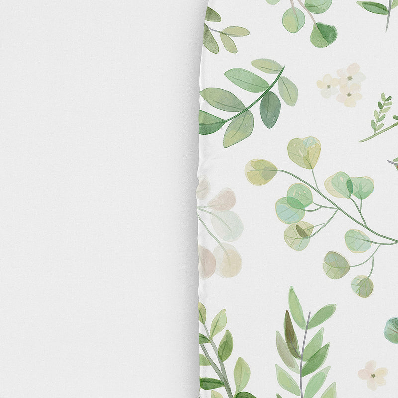 Botanical Collection 2 Pack Baby Bassinet Fitted Sheets