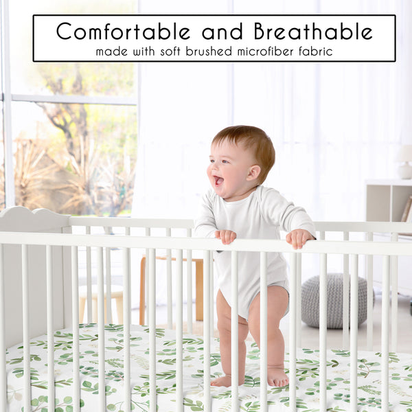 Botanical Collection 2 Pack Crib Sheets alternate view