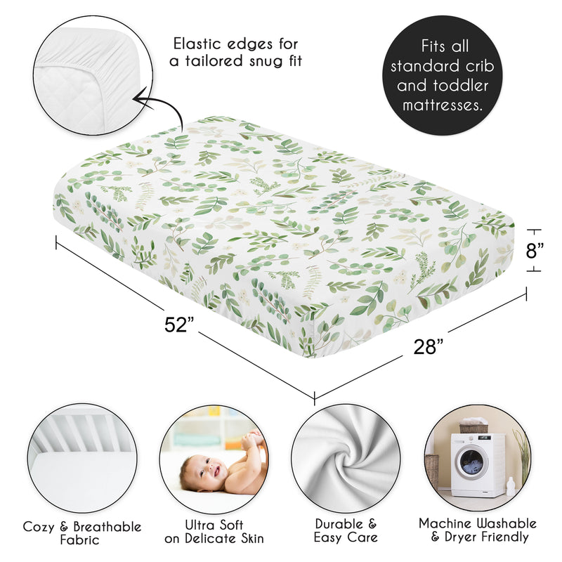 Botanical Collection Crib Sheet