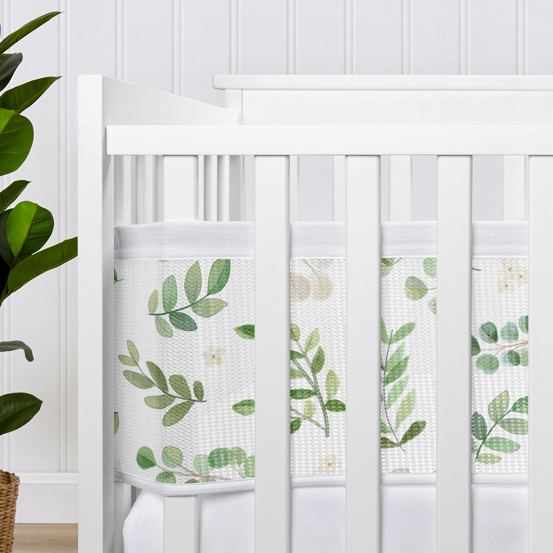 Botanical Collection Sweet Jojo Designs + BreathableBaby Breathable Mesh Crib Liner