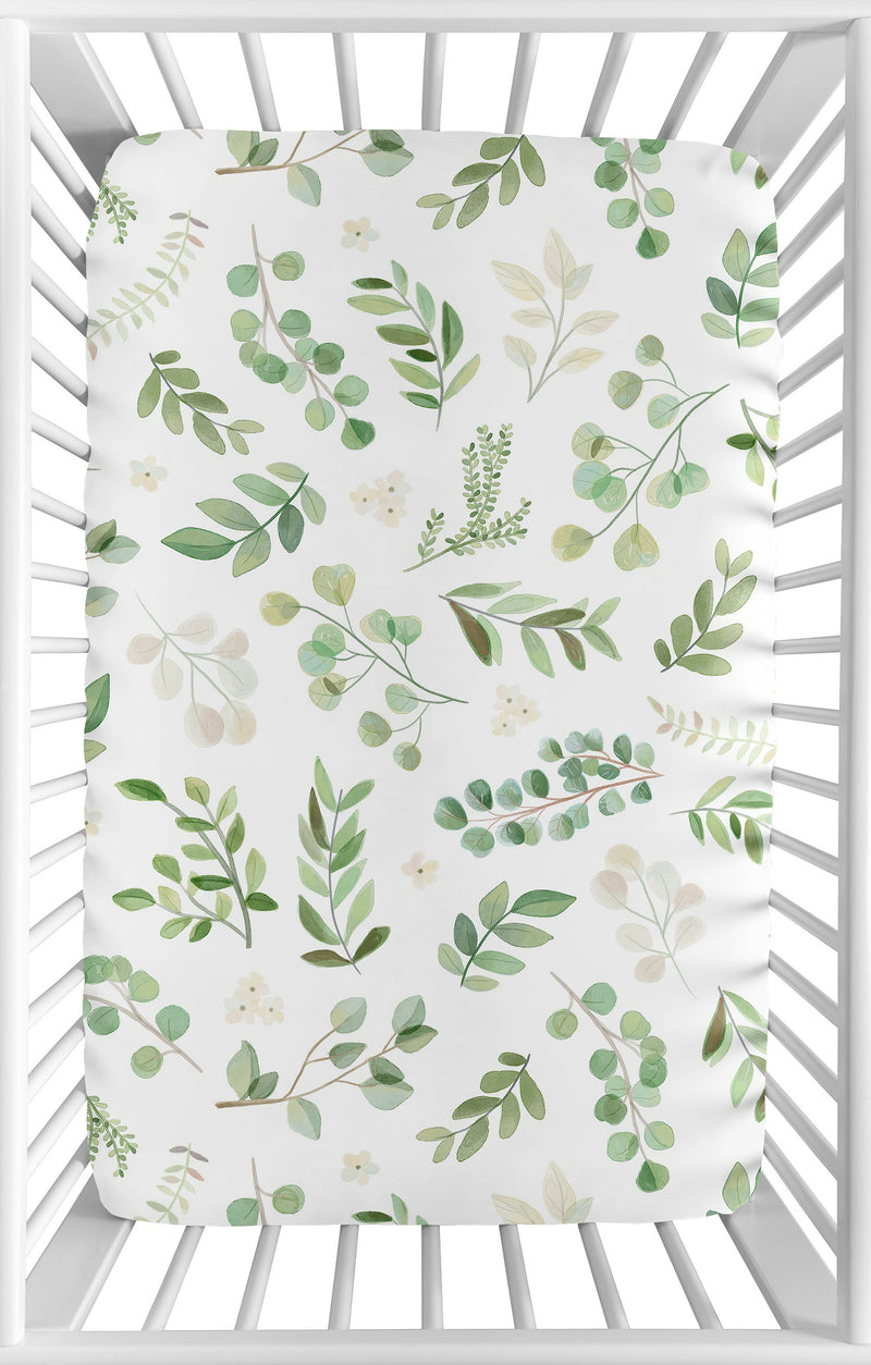 Botanical Collection Mini Crib Sheet