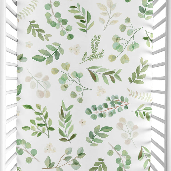 Botanical Collection Mini Crib Sheet