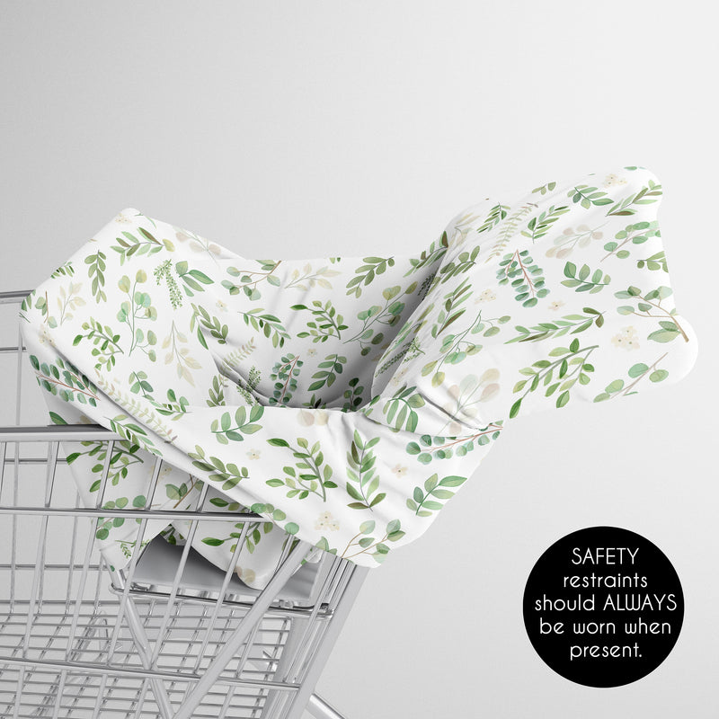 Botanical Collection Multi Use Baby Car Seat and Nursing Cover