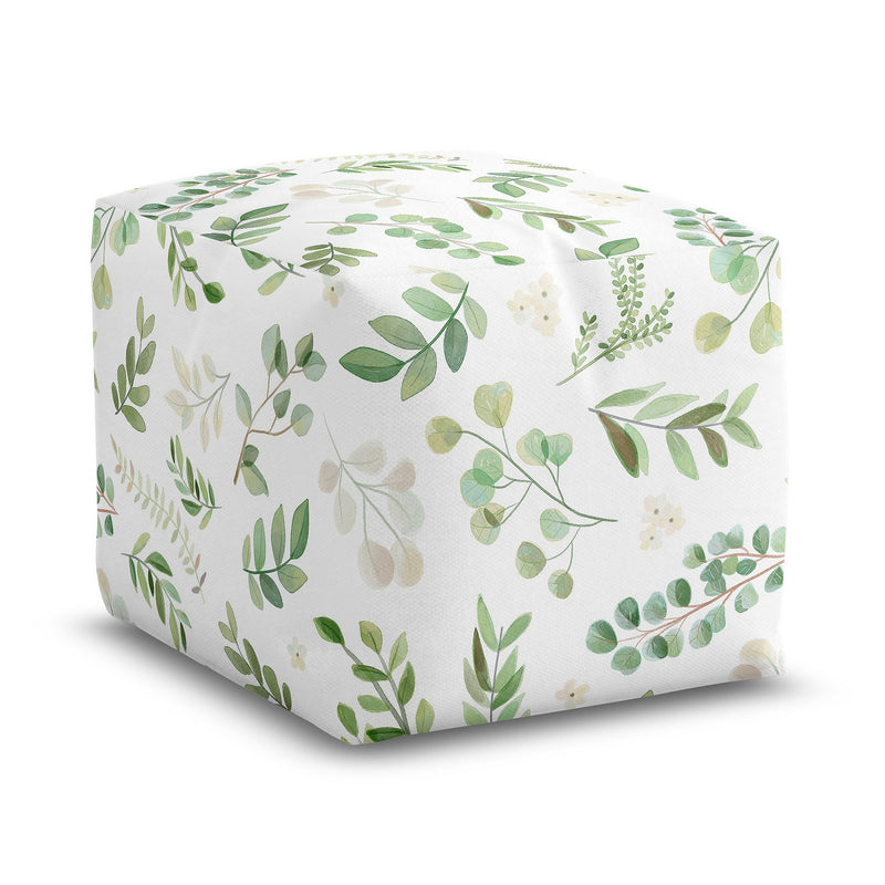 Botanical Collection Ottoman Pouf Cover