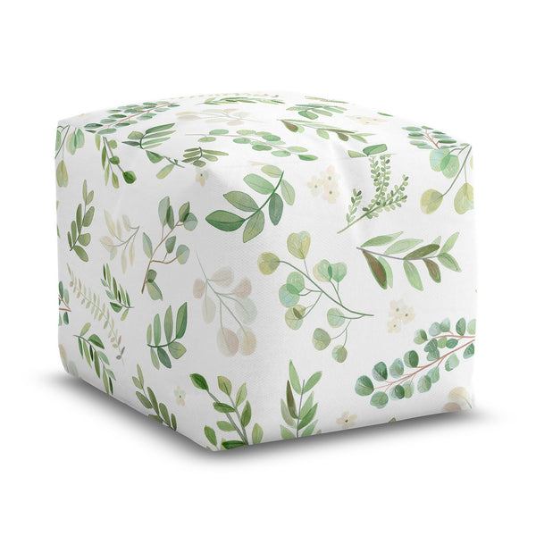 Botanical Collection Ottoman Pouf Cover