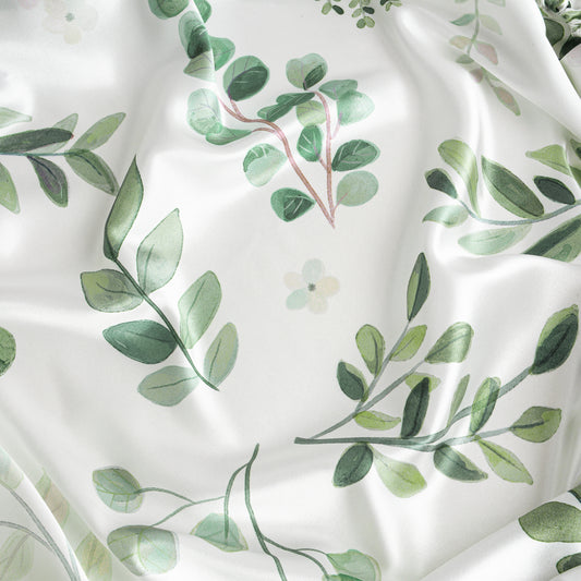 Botanical Collection Satin Fitted Crib Sheet