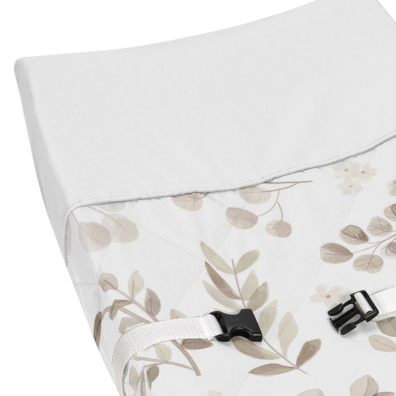 Botanical Taupe Collection Changing Pad Cover