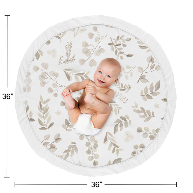 Botanical Taupe Collection Playmat