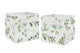 Botanical Collection Foldable Fabric Storage Bins