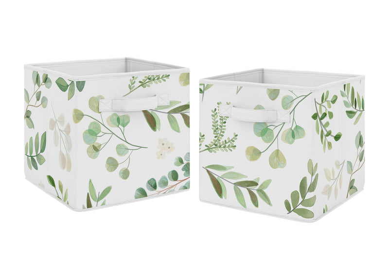 Botanical Collection Foldable Fabric Storage Bins
