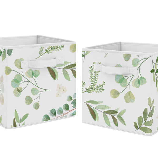 Botanical Collection Foldable Fabric Storage Bins