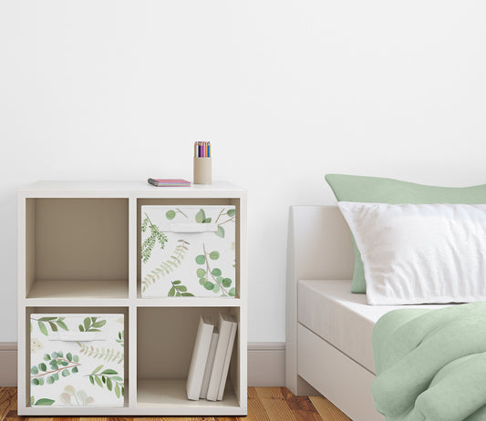 Botanical Collection Foldable Fabric Storage Bins