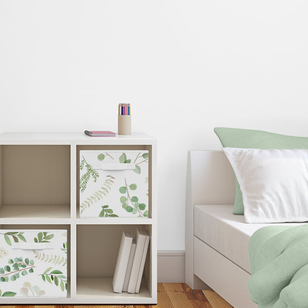 Botanical Collection Foldable Fabric Storage Bins alternate view