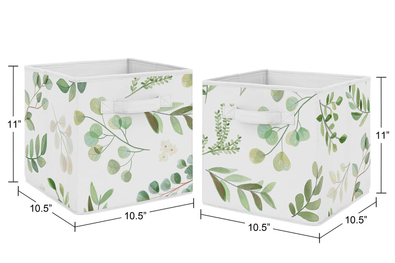Botanical Collection Foldable Fabric Storage Bins