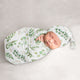 Botanical Collection Baby Cocoon and Beanie Hat - 2 Piece Set