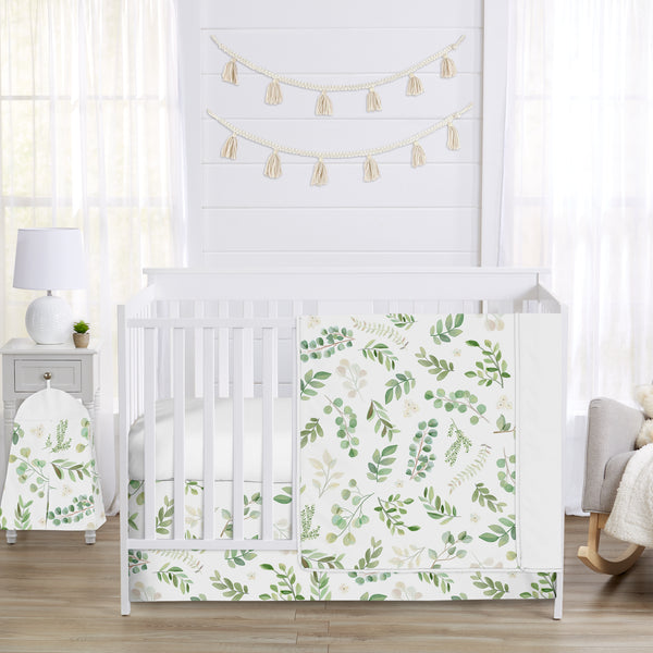 Botanical Collection 4 Piece Crib Bedding