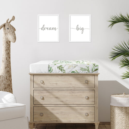 Botanical Collection Changing Pad Cover