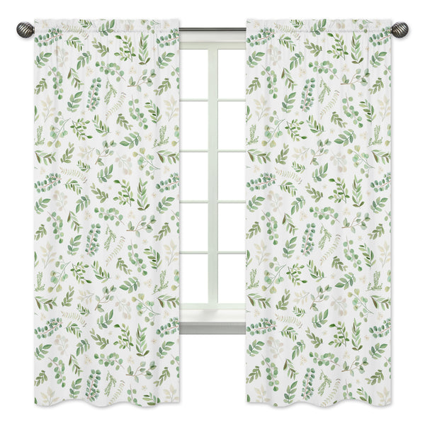 Botanical Collection Window Panels - Set of 2