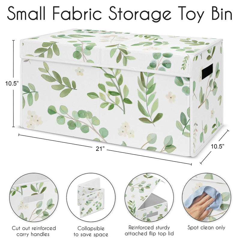 Botanical Collection Fabric Toy Bin Storage