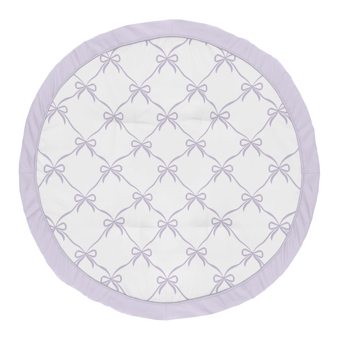 Ballerina and Ballet Bows Purple Collection Playmat