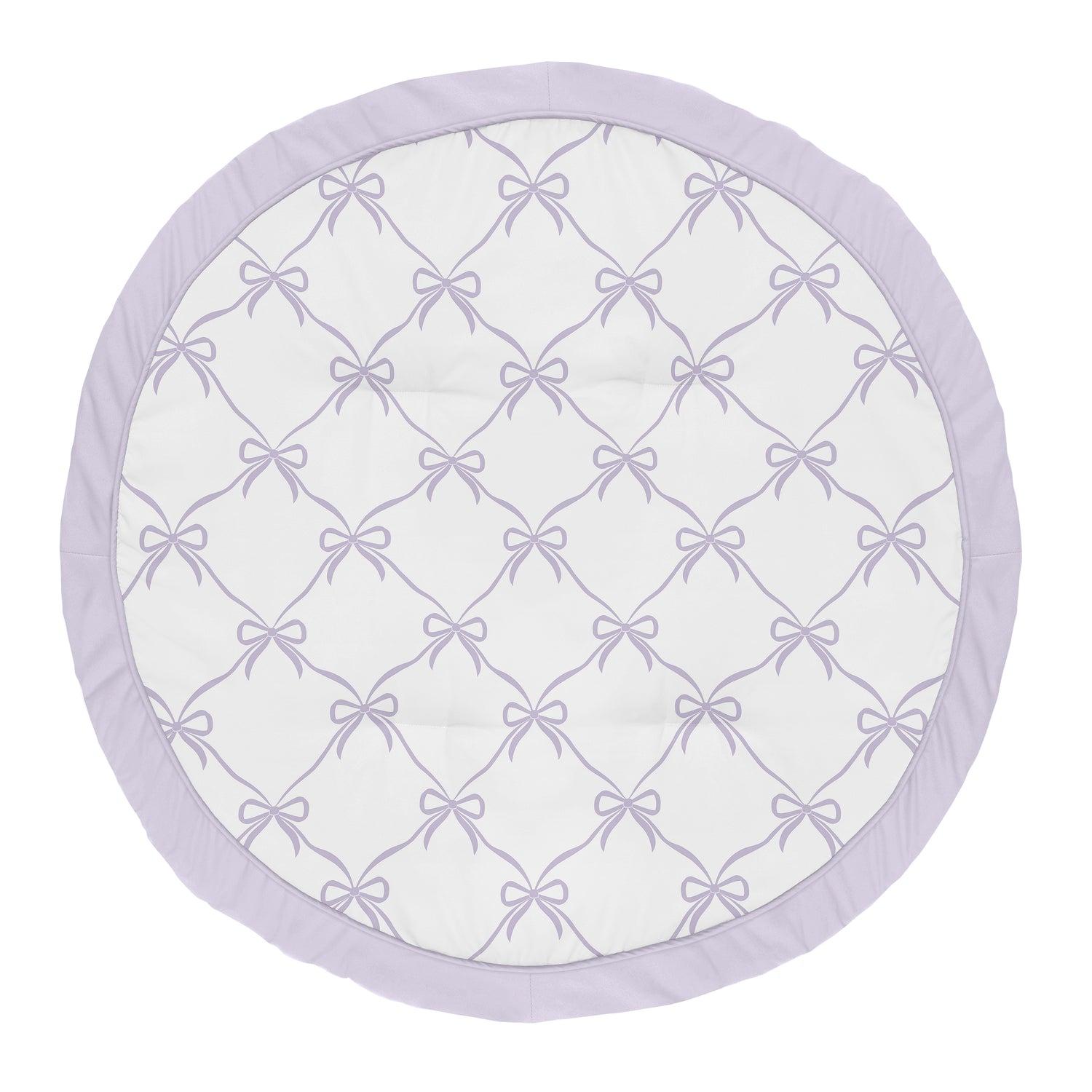 Ballerina and Ballet Bows Purple Collection Playmat