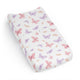 Butterfly Blush Pink and Purple Collection Changing Pad Cover Sheet