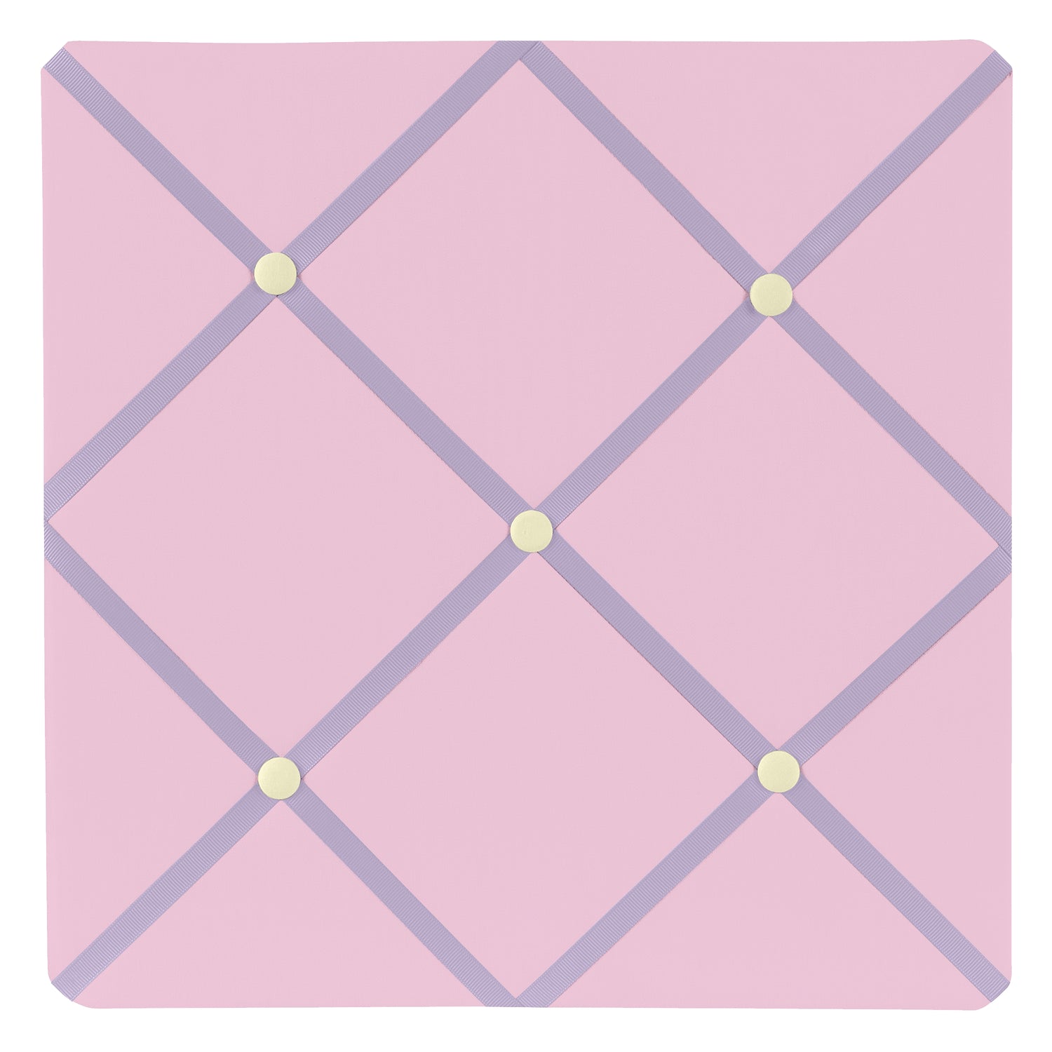 Butterfly Pink and Purple Fabric Memo Board