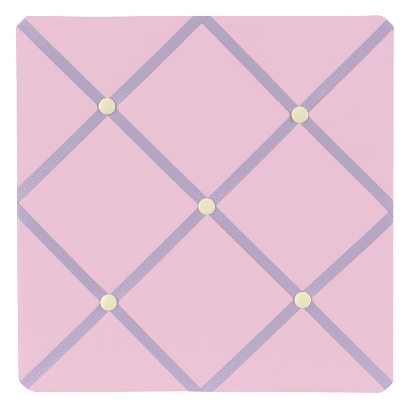 Butterfly Pink and Purple Fabric Memo Board
