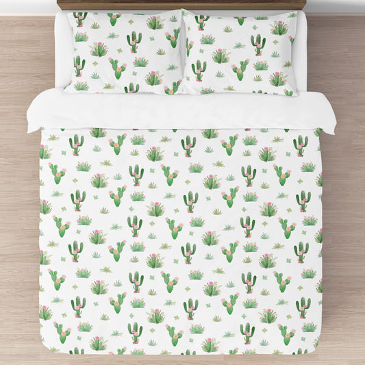 Cactus Floral Collection Full/Queen Bedding