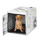 Celestial Navy Blue and Gold Collection Dog Crate Kennel Cover 36in.