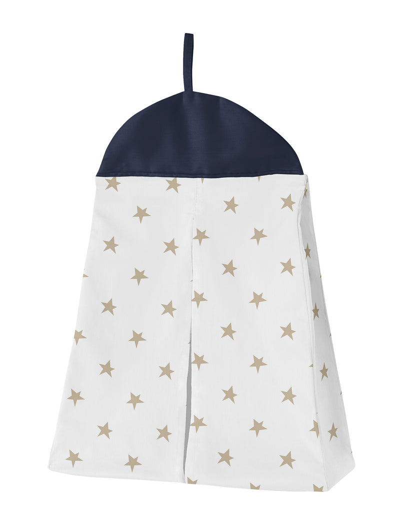 Celestial Navy Blue and Gold Collection Sweet Jojo Designs 6 Piece Crib Bedding + BreathableBaby Breathable Mesh Liner