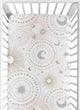 Celestial Pink and Gold Collection Crib Sheet