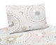 Celestial Pink and Gold Collection Twin Sheet Set
