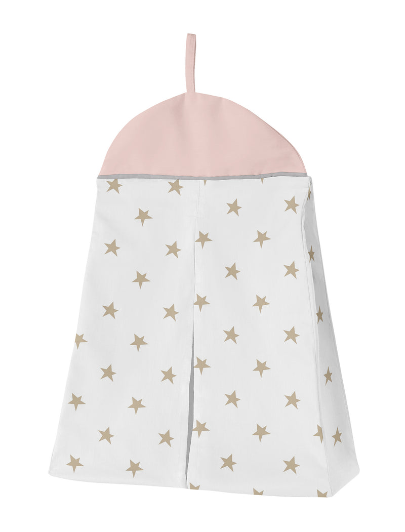 Celestial Pink and Gold Collection Sweet Jojo Designs 6 Piece Crib Bedding + BreathableBaby Breathable Mesh Liner