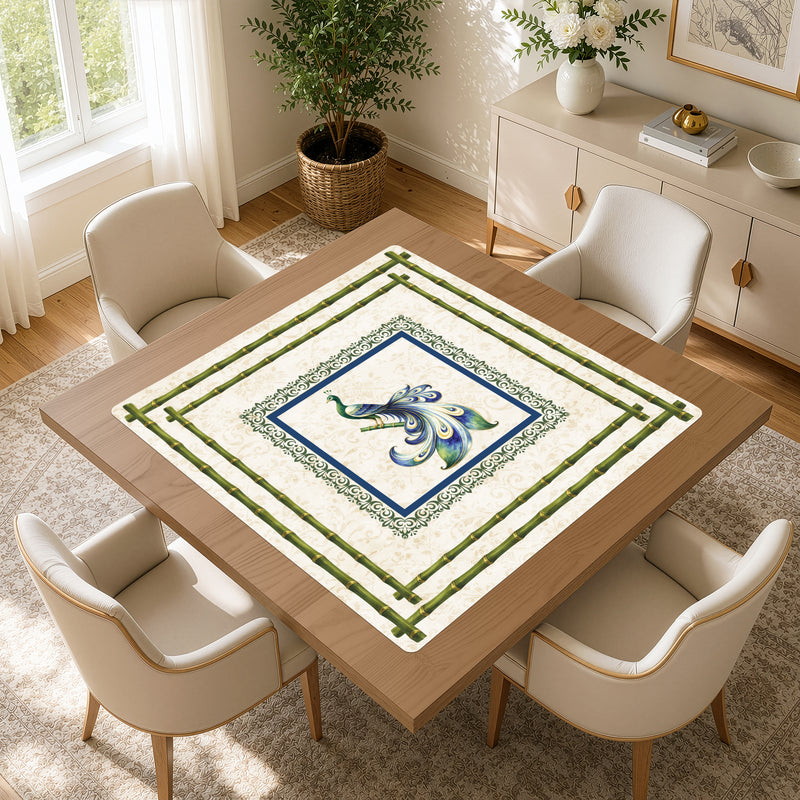 Green Classic Collection Mahjong Mat for Table - Shipped Rolled