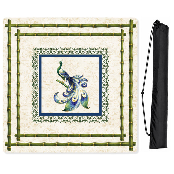 Green Classic Collection Mahjong Mat for Table - Shipped Rolled