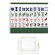 Green Classic Collection American Mahjong Tile Set (160pc) 1.26in. Layered Acrylic with Travel Bag