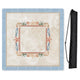 Sky Blue Coastal Paradise Collection Mahjong Mat for Table - Shipped Rolled