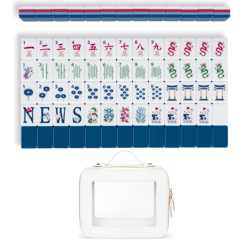 Blue Community Collection American Mahjong Tile Set (160pc)