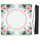 MJTI Community Collection Mahjong Mat for Table - Shipped Rolled - Lotus Floral