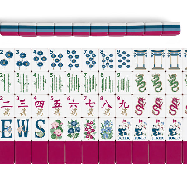 Pink Community Collection American Mahjong Tile Set (160pc) alternate view