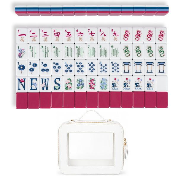 Pink Community Collection American Mahjong Tile Set (160pc)