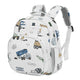 Construction Truck Green and Blue Collection Small Toddler Backpack