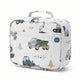 Construction Truck Green and Blue Collection Small Kids Lunch Box