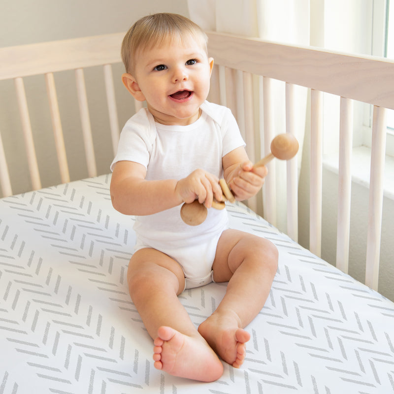 Construction Truck Green and Blue Collection 2 Pack Crib Sheets