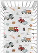 Construction Truck Collection Crib Sheet