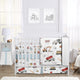 Construction Truck Red and Blue Collection Sweet Jojo Designs 6 Piece Crib Bedding + BreathableBaby Breathable Mesh Liner