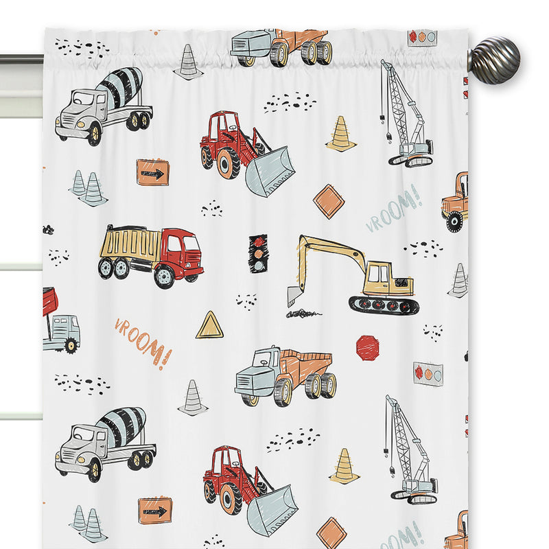 Construction Truck Collection Window Panels - Set of 2